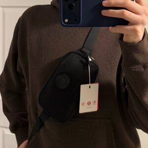 Lululemon Athletica Black Mini Belt Bag